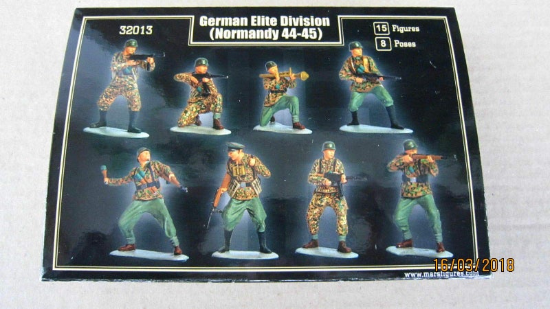 MF Mars Figures 32013-1/32 German Elite Division (Normandy 44-45), Model kit - Image 1